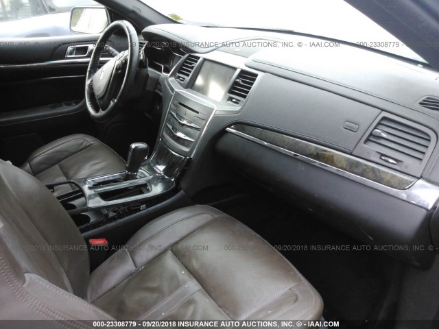 1LNHL9EK2DG605803 - 2013 LINCOLN MKS BLACK photo 5