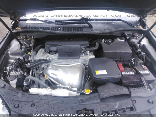 4T1BF1FK6GU120034 - 2016 TOYOTA CAMRY LE/XLE/SE/XSE GRAY photo 10