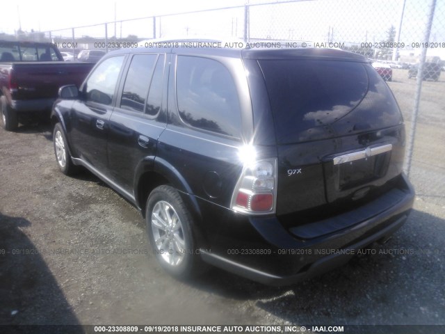 5S3ET13S592802264 - 2009 SAAB 9-7X 4.2I BLACK photo 3