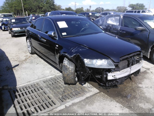 WAUDN74F18N064666 - 2008 AUDI S6 QUATTRO BLACK photo 1