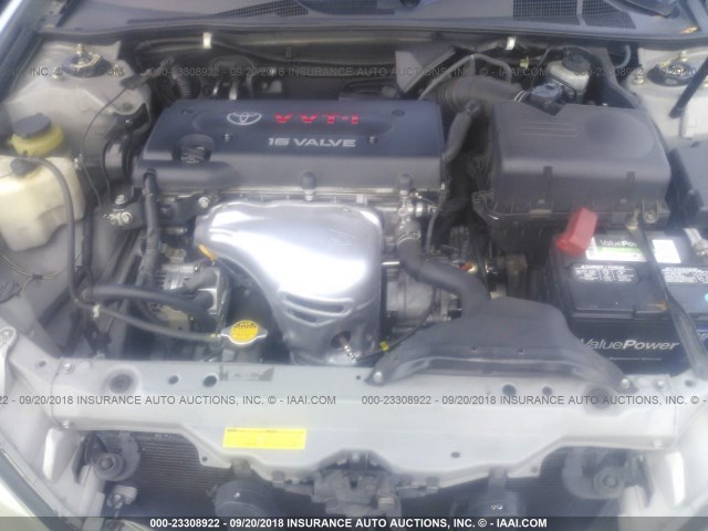 4T1BE32K52U567306 - 2002 TOYOTA CAMRY LE/XLE/SE Күміс фото 10