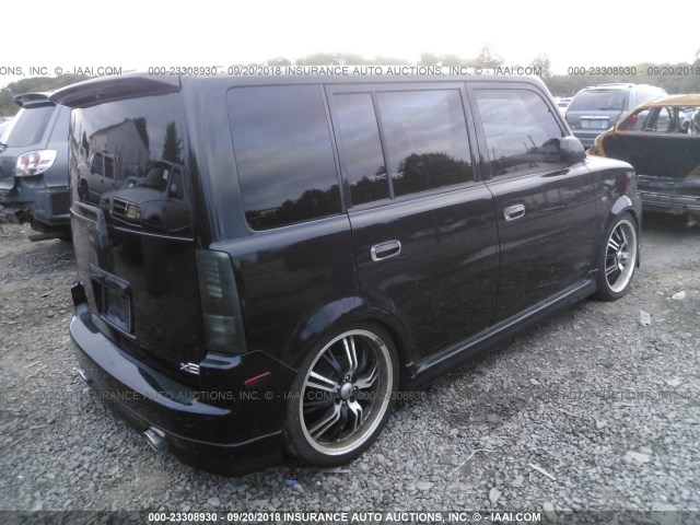 JTLKT324354026159 - 2005 TOYOTA SCION XB Қара фото 4