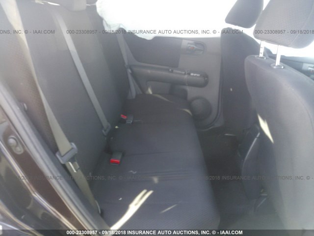 JTLKE50E581024792 - 2008 TOYOTA SCION XB Burdeos foto 8
