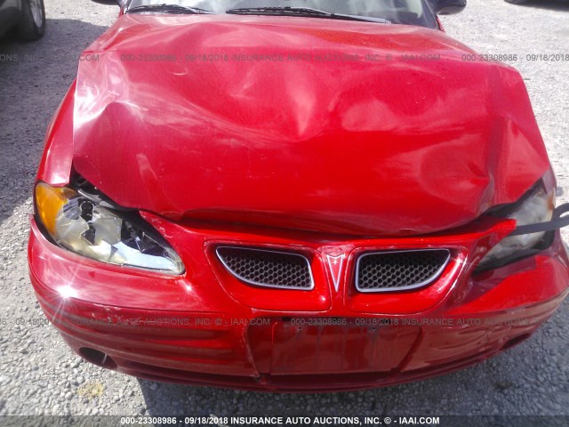 1G2NF52F02C137755 - 2002 PONTIAC GRAND AM SE1 RED photo 6