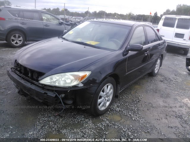 JTDBF30K020016650 - 2002 TOYOTA CAMRY LE/XLE/SE Қара фото 2