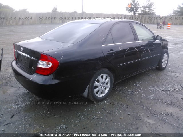 JTDBF30K020016650 - 2002 TOYOTA CAMRY LE/XLE/SE Қара фото 4