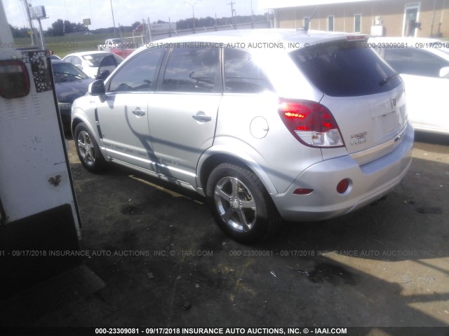 3GSCL93Z79S594616 - 2009 SATURN VUE HYBRID SILVER photo 3