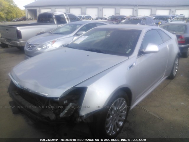 1G6DL1ED7B0110401 - 2011 CADILLAC CTS PERFORMANCE COLLECTION Серебристый фото 2