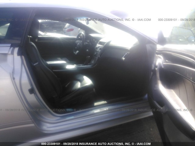 1G6DL1ED7B0110401 - 2011 CADILLAC CTS PERFORMANCE COLLECTION Серебристый фото 5