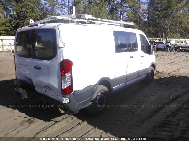 1FTYE1ZM7HKA84673 - 2017 FORD TRANSIT T-150 WHITE photo 4