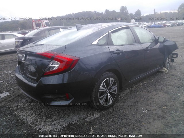 19XFC1F7XHE201984 - 2017 HONDA CIVIC EXL 蓝色 照片 4