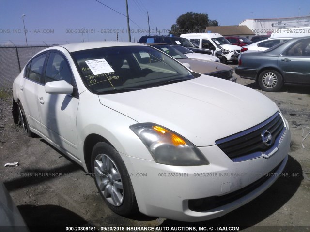 1N4AL21E79N544163 - 2009 NISSAN ALTIMA 2.5/2.5S WHITE photo 1