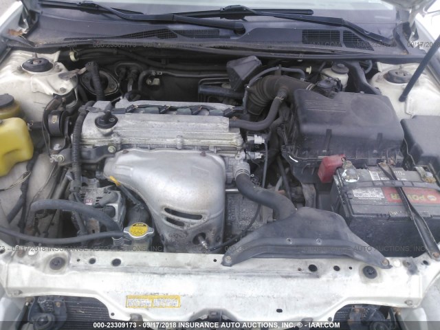 JTDBE32K120009206 - 2002 TOYOTA CAMRY LE/XLE/SE Ağ foto 10