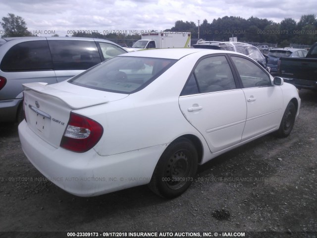 JTDBE32K120009206 - 2002 TOYOTA CAMRY LE/XLE/SE Ağ foto 4