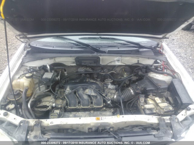 4F2CZ06123KM08480 - 2003 MAZDA TRIBUTE ES 白色 照片 10