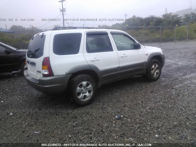 4F2CZ06123KM08480 - 2003 MAZDA TRIBUTE ES 白色 照片 4