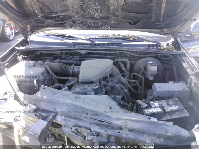 5TFJX4GN0CX007244 - 2012 TOYOTA TACOMA DOUBLE CAB 黑色 照片 10