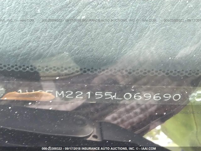 1HGEM22155L069690 - 2005 HONDA CIVIC DX VP RED photo 9