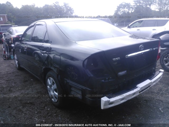JTDBE32K840272604 - 2004 TOYOTA CAMRY LE/XLE 黑色 照片 3