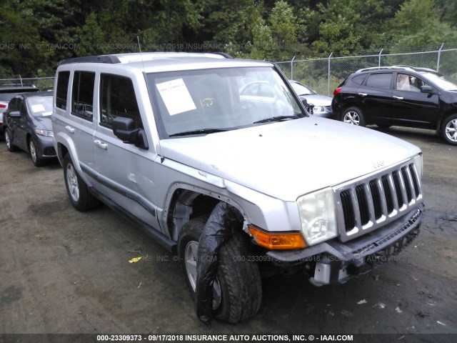 1J8HG48K87C699519 - 2007 JEEP COMMANDER Gümüş foto 1