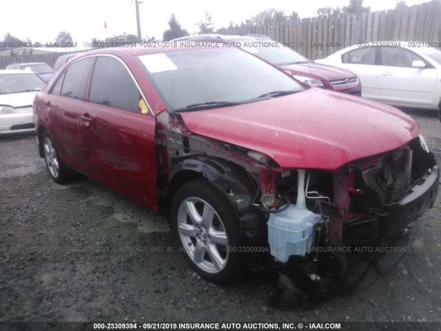 4T1BE46K48U227119 - 2008 TOYOTA CAMRY CE/LE/XLE/SE RED photo 1