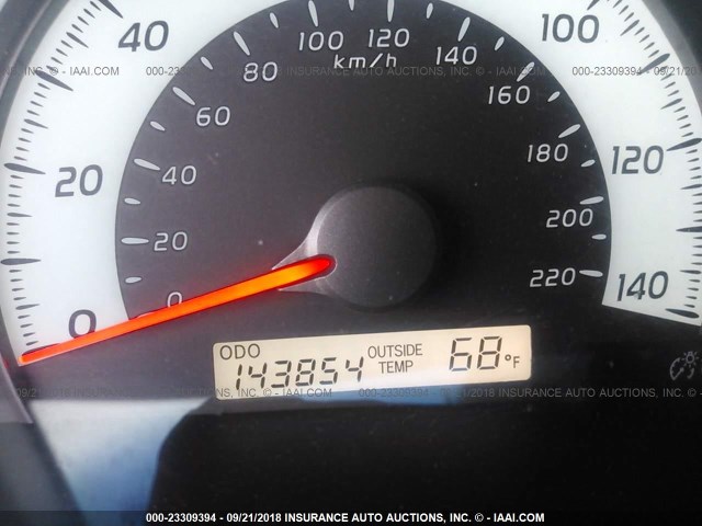 4T1BE46K48U227119 - 2008 TOYOTA CAMRY CE/LE/XLE/SE RED photo 7