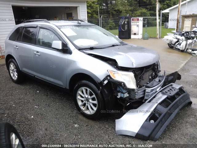 2FMDK49C17BA33058 - 2007 FORD EDGE SEL PLUS SILVER photo 1