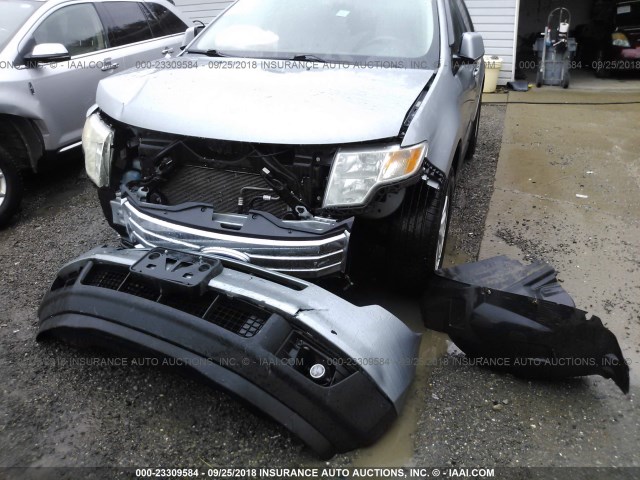 2FMDK49C17BA33058 - 2007 FORD EDGE SEL PLUS SILVER photo 6