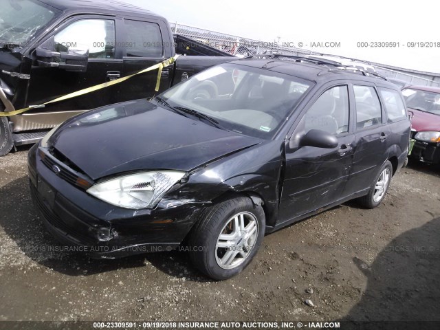 1FAHP36P4YW258914 - 2000 FORD FOCUS SE/SE COMFORT BLACK photo 2