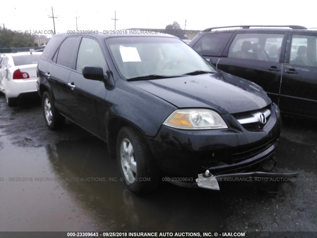 2HNYD18286H547227 - 2006 ACURA MDX BLACK photo 1