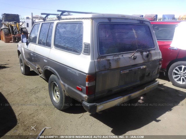 JT3FJ62G4K1105954 - 1989 TOYOTA LAND CRUISER FJ62 GX BEIGE photo 3