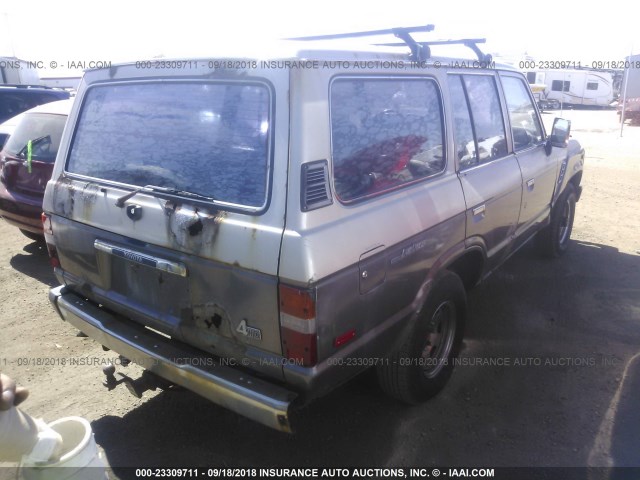 JT3FJ62G4K1105954 - 1989 TOYOTA LAND CRUISER FJ62 GX BEIGE photo 4