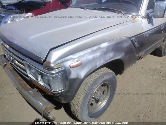 JT3FJ62G4K1105954 - 1989 TOYOTA LAND CRUISER FJ62 GX BEIGE photo 6