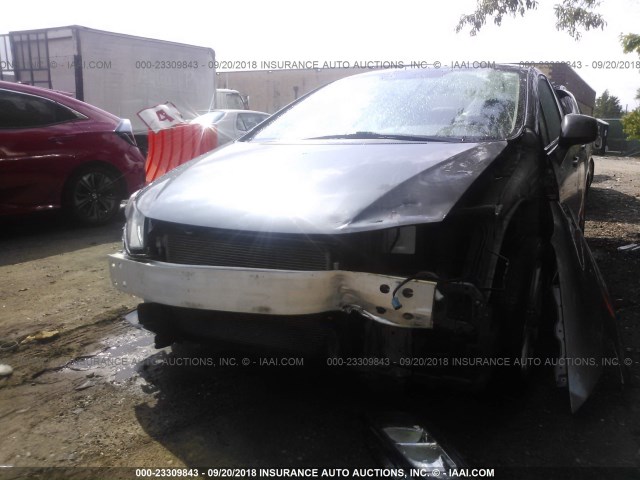 2HGFB2F94CH307047 - 2012 HONDA CIVIC EXL 灰色 照片 6