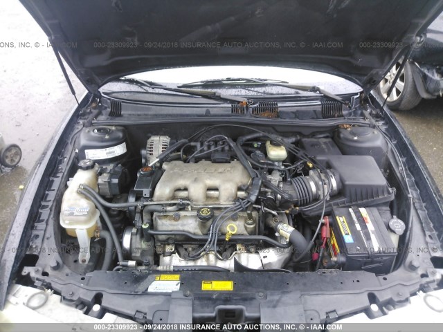 1G3NF12E1XC402119 - 1999 OLDSMOBILE ALERO GLS 黑色 照片 10