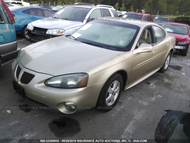 2G2WP522X51338197 - 2005 PONTIAC GRAND PRIX BROWN photo 2