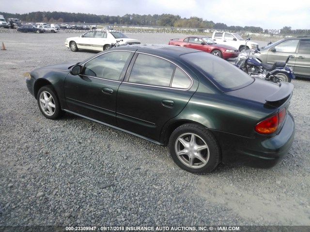 1G3NL52E43C239511 - 2003 OLDSMOBILE ALERO GL GREEN photo 3