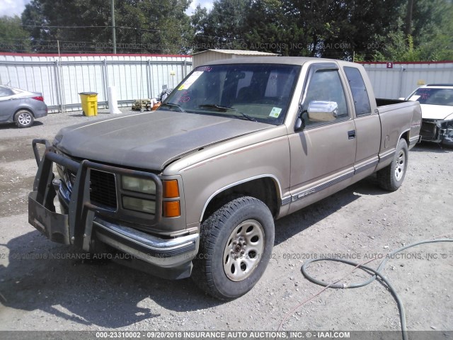 2GTEK19K6R1523468 - 1994 GMC SIERRA K1500 GOLD photo 2