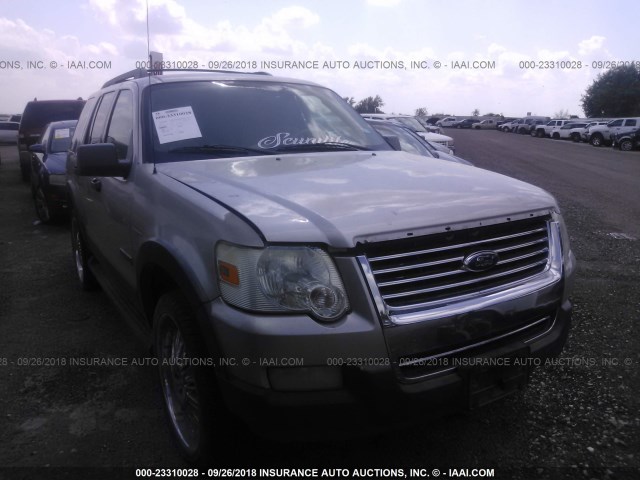 1FMEU63EX6ZA28750 - 2006 FORD EXPLORER XLT SILVER photo 1