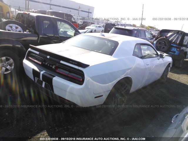 2C3CDZC95GH335670 - 2016 DODGE CHALLENGER SRT HELLCAT WHITE photo 4