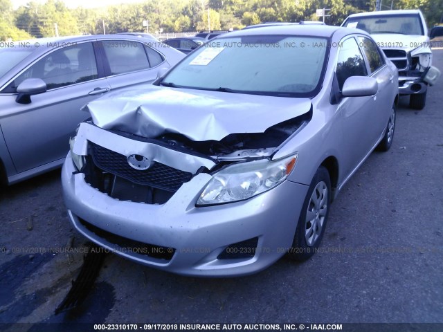 JTDBL40EX99076532 - 2009 TOYOTA COROLLA LE/XLE SILVER photo 6