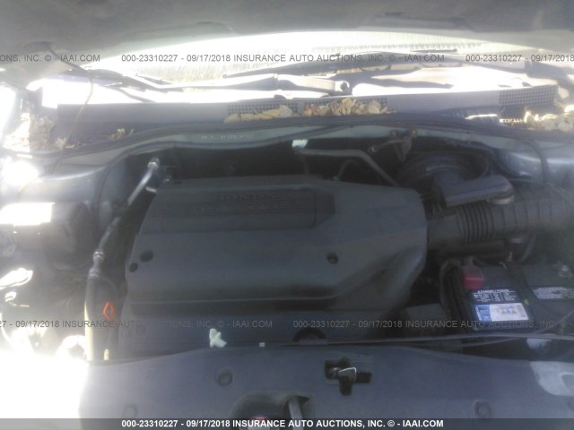 5FNRL18923B089227 - 2003 HONDA ODYSSEY EXL BLUE photo 10