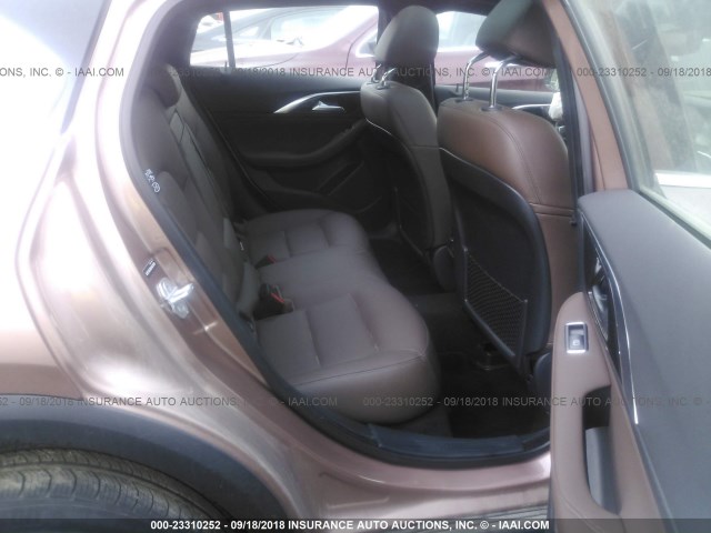 SJKCH5CR6HA019099 - 2017 INFINITI QX30 LUXURY/PREMIUM/SPORT BROWN photo 8