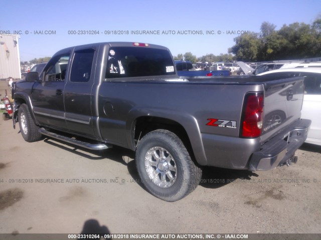 1GCEK19BX7Z159995 - 2007 CHEVROLET SILVERADO K1500 CLASSIC SILVER photo 3