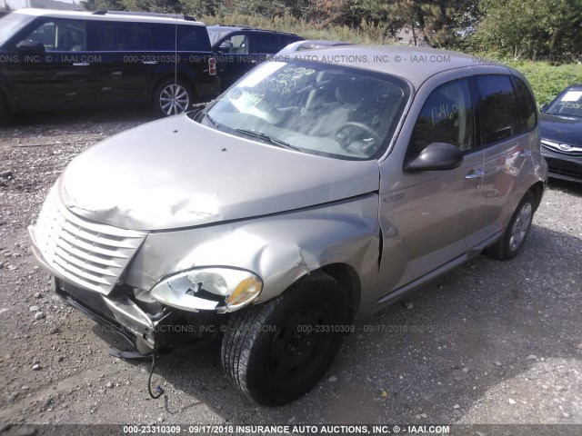 3C4FY48B33T557170 - 2003 CHRYSLER PT CRUISER CLASSIC GOLD photo 2