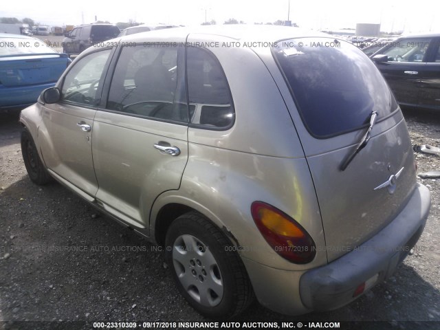 3C4FY48B33T557170 - 2003 CHRYSLER PT CRUISER CLASSIC GOLD photo 3