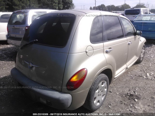 3C4FY48B33T557170 - 2003 CHRYSLER PT CRUISER CLASSIC GOLD photo 4