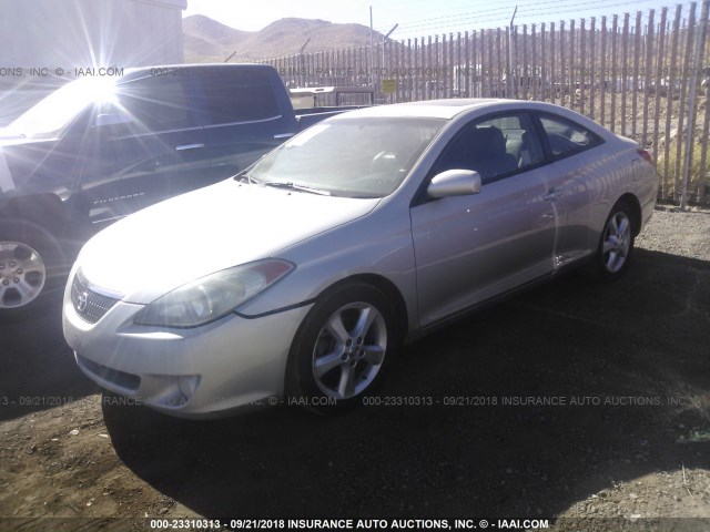 4T1CA30P76U096828 - 2006 TOYOTA CAMRY SOLARA SE/SLE Gümüş foto 2