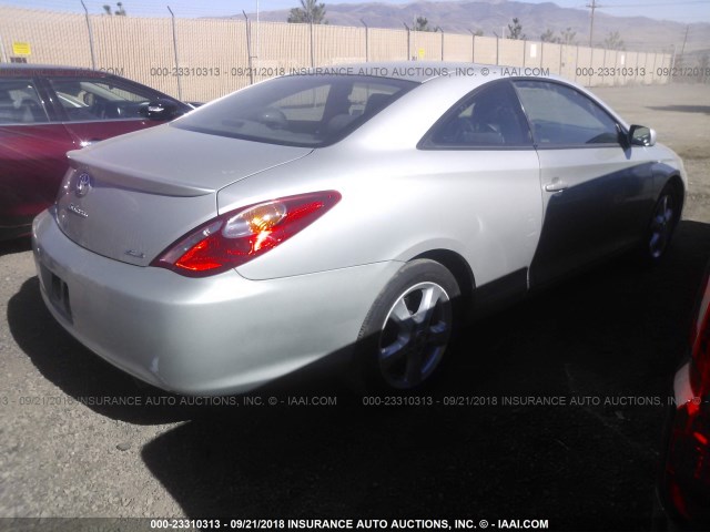 4T1CA30P76U096828 - 2006 TOYOTA CAMRY SOLARA SE/SLE Gümüş foto 4