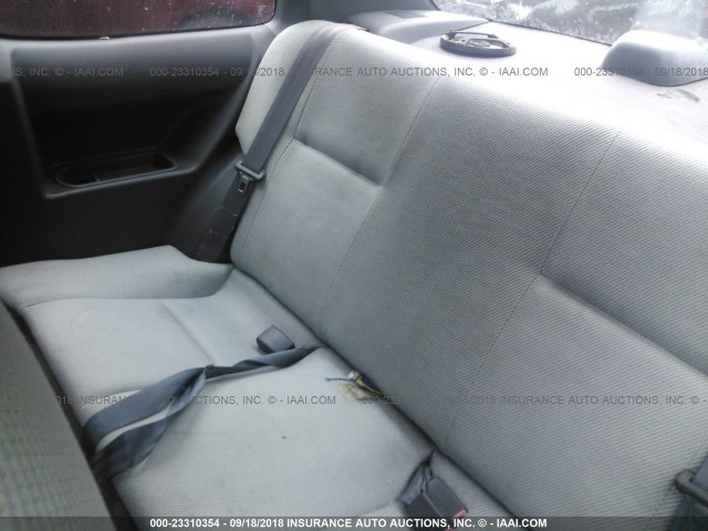 JT2AC52L9T0198428 - 1996 TOYOTA TERCEL STD/DX მუქწითელი ფოტო 8